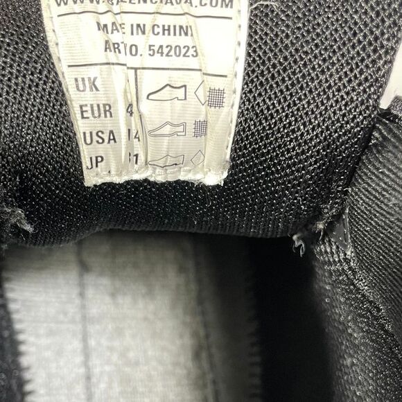 Balenciaga Track Lace-Up Sneakers in Black Polyurethane - Picture 5 of 10